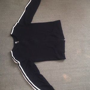 Black and white sweater